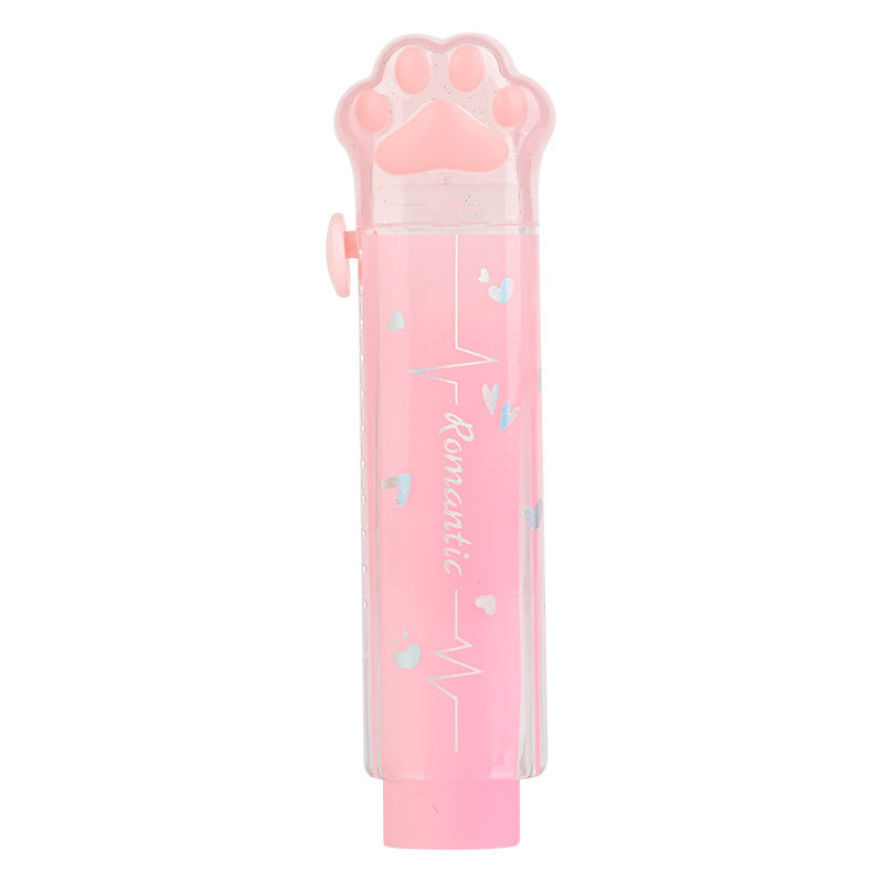 Wholesale PVC Cat Claw Push Pull Eraser